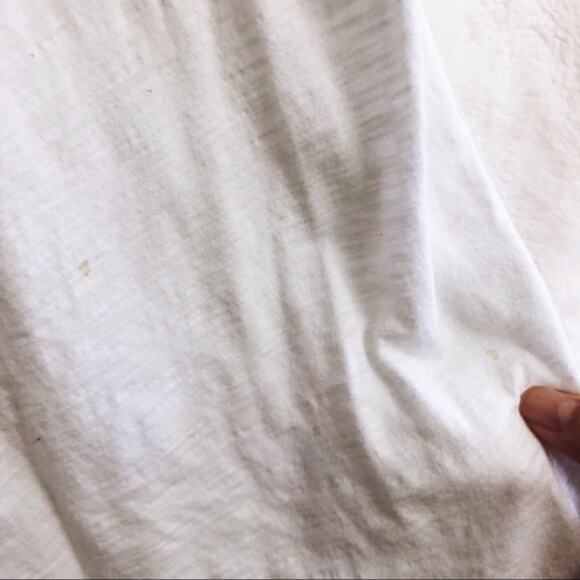 E White Crochet Short Sleeves Top - Picture 4 of 7